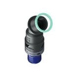 TEAFLEX - TEA8BBF12P11 CURVA 45?IP68 BF12 PG11 NERO