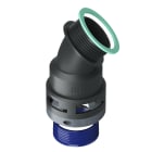TEAFLEX - TEA8BBF36G06 CURVA 45?IP68 BF36 1 1/4 NERO