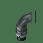 TEAFLEX - TEA8BFL36 FLANGIA 90? IP68 FL36 NERO