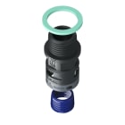 TEAFLEX - TEA8BSM12N03 RACC.NERO IP68 SM12 NPT 1/2