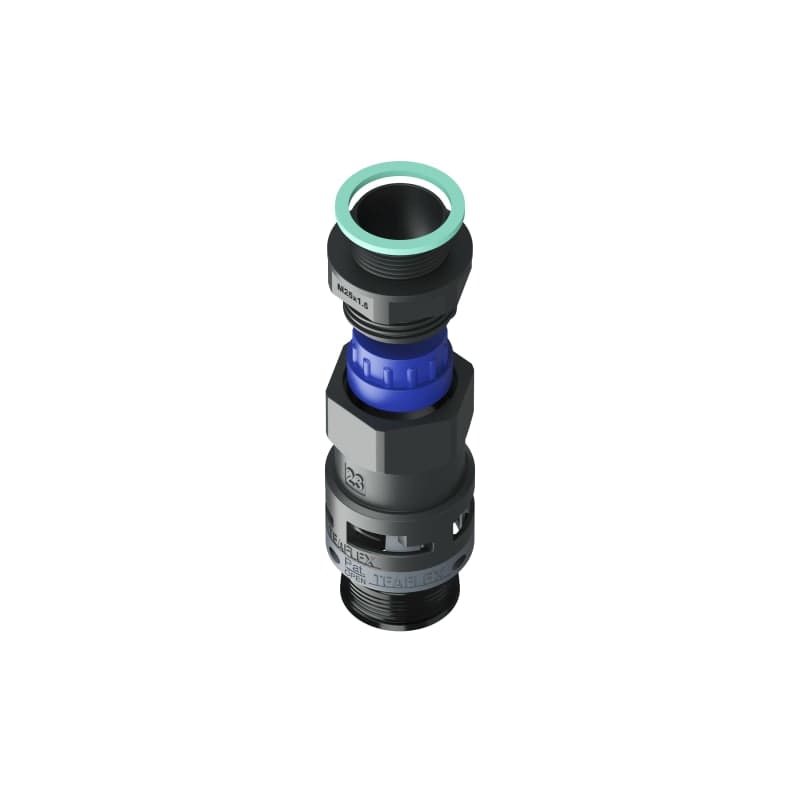 TEAFLEX - TEA8BSR23M2511 RACC.PRESS. 23ISO25 7 -10,5