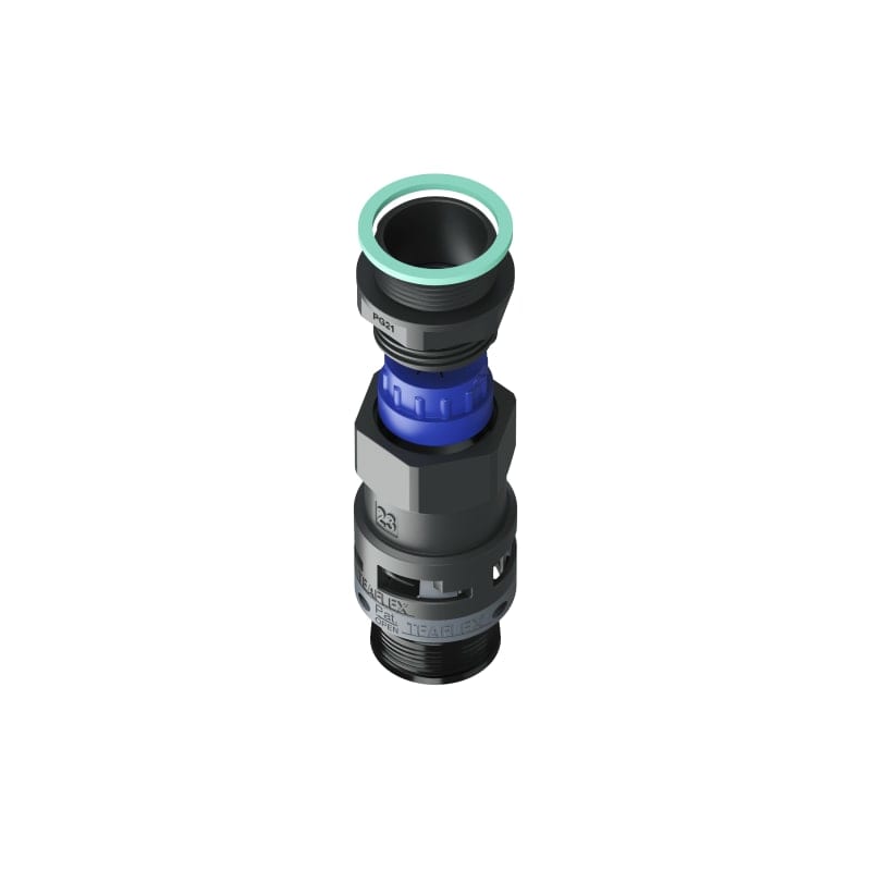 TEAFLEX - TEA8BSR23P2116 RACC.PRESS. 23PG21 11,5-15,5