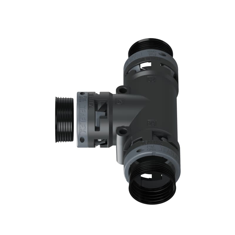 TEAFLEX - TEA8BT292929 RACC. T NERO IP68 29-29-29