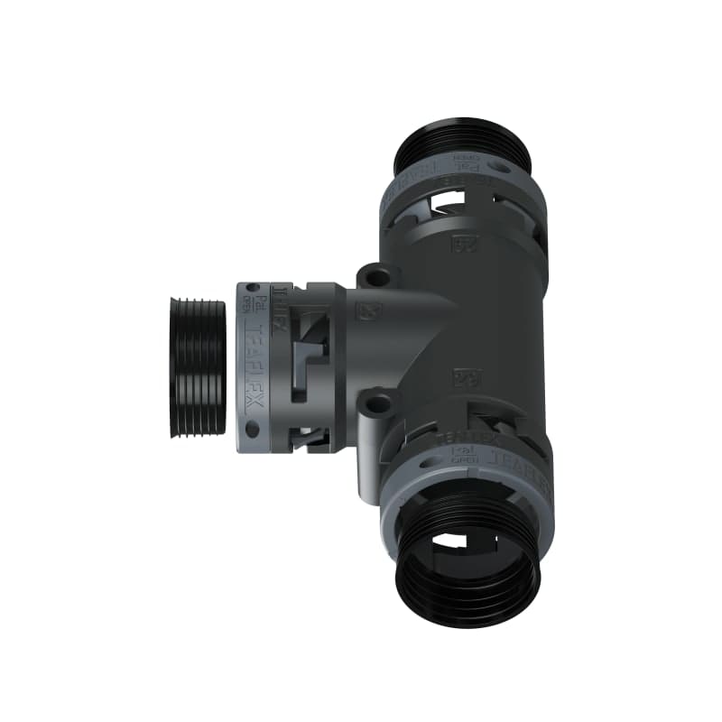 TEAFLEX - TEA8BT292929 RACC. T NERO IP68 29-29-29