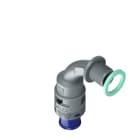 TEAFLEX - TEA8GBN10P07 CURVA 90?IP68 BN10 PG07 GRIGI
