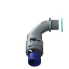 TEAFLEX - TEA8GBN12P09 CURVA 90?IP68 BN12 PG09 GRIGI