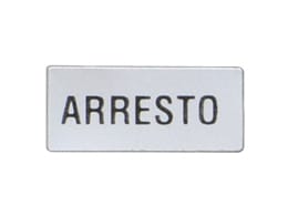 LOVATO - LOVLPXAI221 ETICHETTA ARRESTO