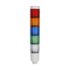 LOVATO - LOV8LT4K08BG COLONNA LUMIN. 45MM COLORI B-V-B-A-R 24V