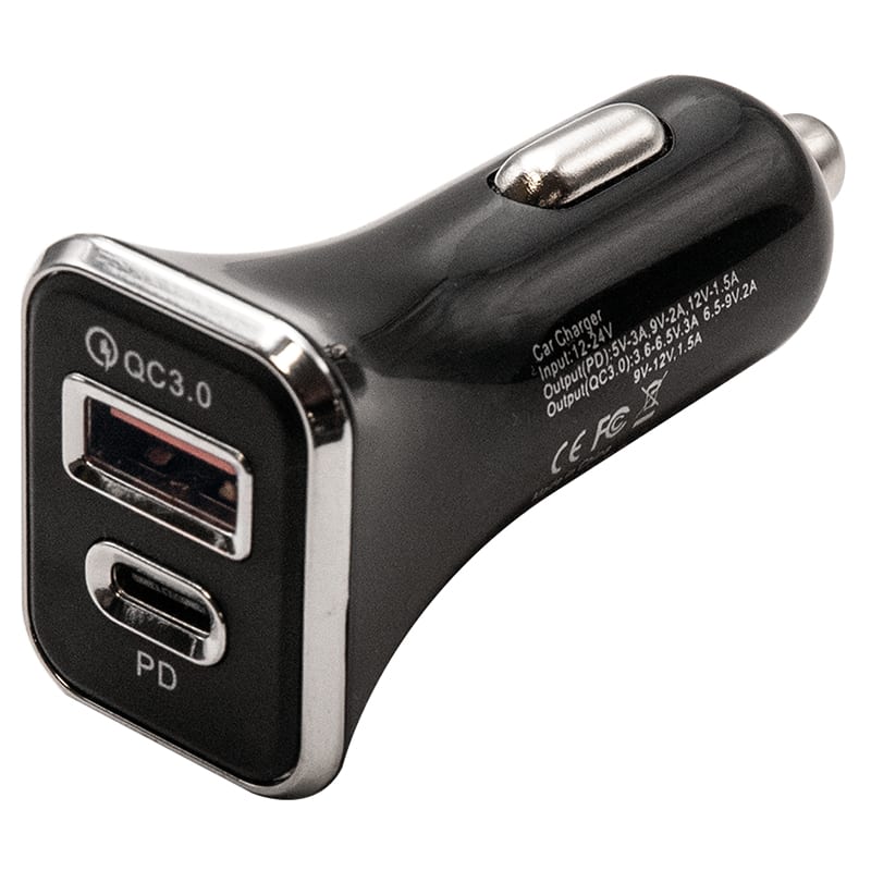 ELCART DISTRIBUTION - ERT080160200 ADAT.DA AUTO 2 PRESE USB 38W A+C