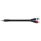 MELCHIONI SPA - MEM551726403 CAVO JACK3,5M-2X RCA M 1,5M SJRR-15BK