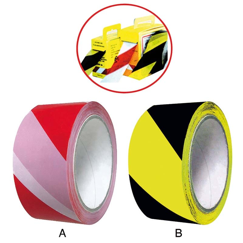 ELCART DISTRIBUTION - ERT070428000 NASTRO SEGNALETICO BIANCO E ROSSO