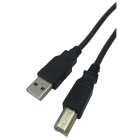 MELCHIONI SPA - MEM486611178 CAVO USB 2.0 A M-B M CCA MT. NERO BL MKC