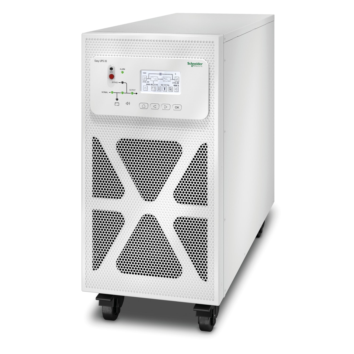 SCHNEIDER ELECTRIC - SNROVA23330 Exiway Power, 10kVA, Potenza attiva EN50171: 6.2kW 1h, 3.8kW 2h, Soccorritore Trifase/Trifase