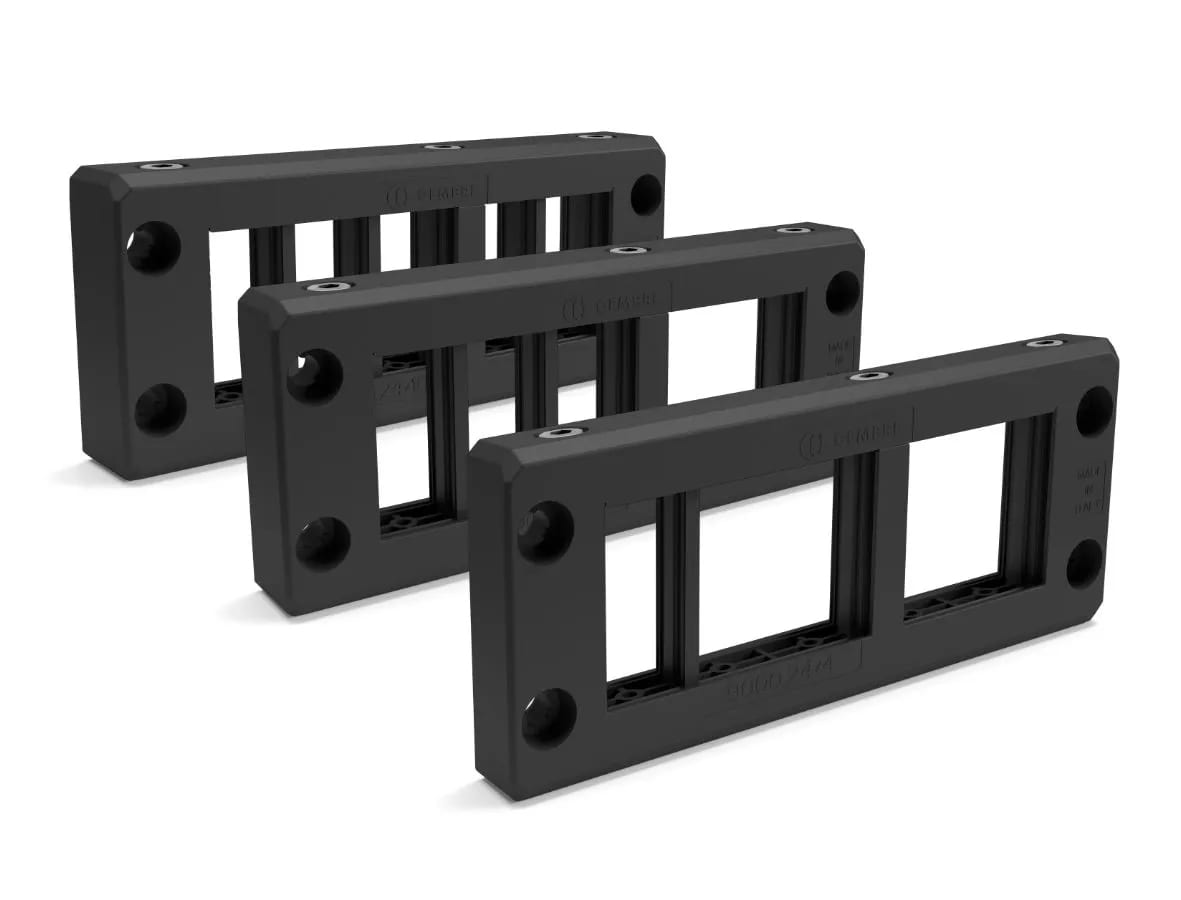 CEMBRE SPA - CEM9000.24/7 TELAIO 24 POLI,PA6.6,IP66,NERO,HF,7 GOMM