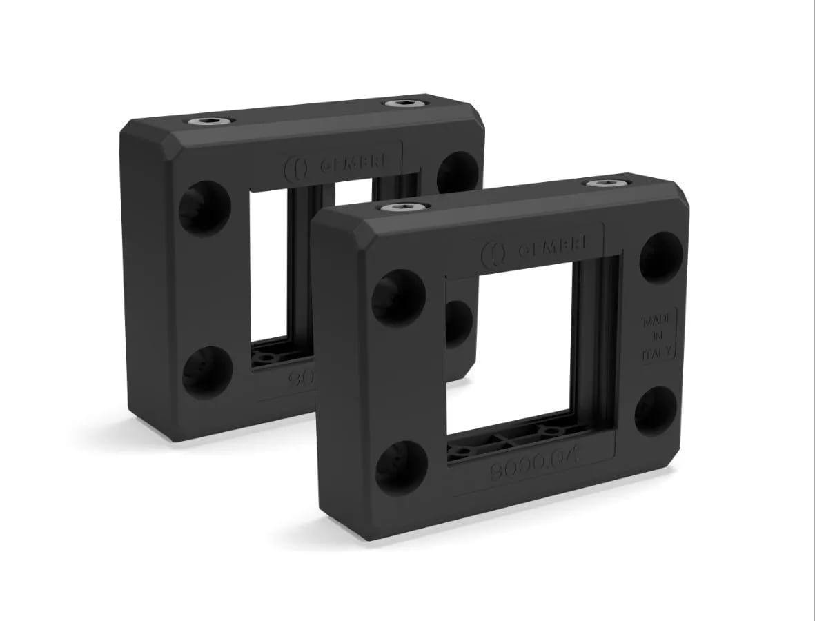 CEMBRE SPA - CEM9000.Q/1 TELAIO QUADRATO,PA6.6,IP66,NERO,HF,1 GOM