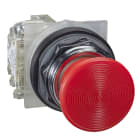 SCHNEIDER ELECTRIC - SNR9001KR24RH13 PULSANTE A FUNGO ROSSO NC+NO