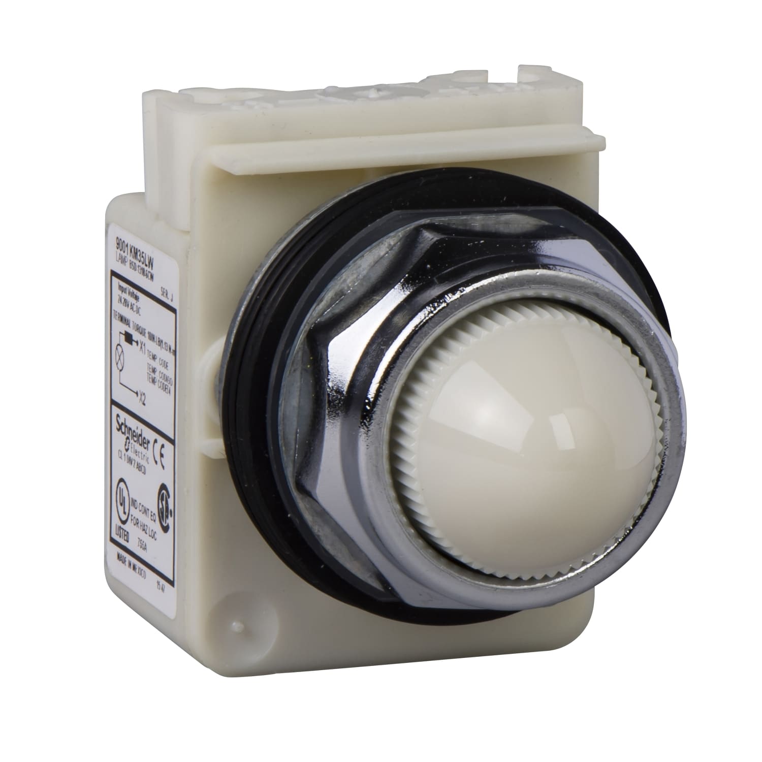 SCHNEIDER ELECTRIC - SNR9001KP35LWW9 LAMPADA SPIA LED BIANCO 24V