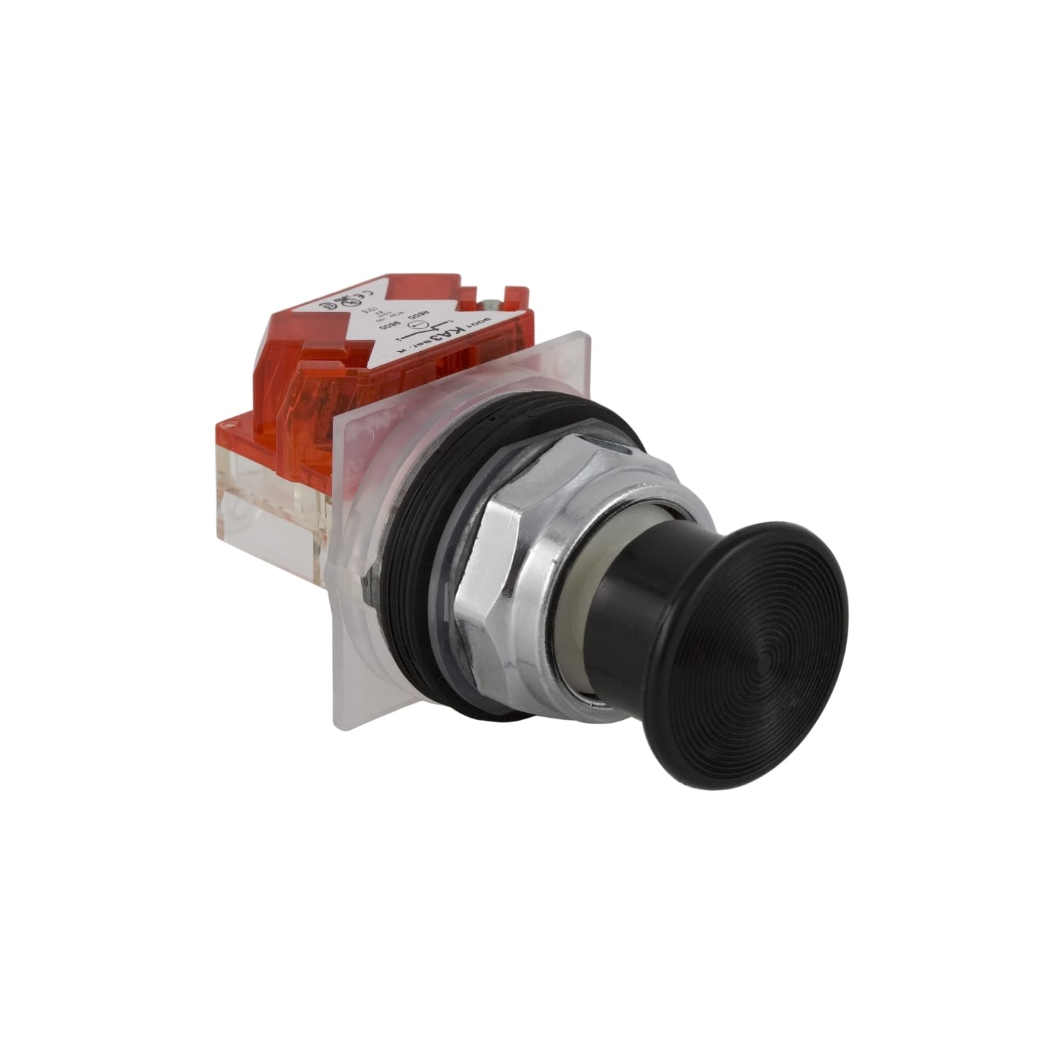 SCHNEIDER ELECTRIC - SNR9001KR24BH13 PULSANTE A FUNGO NERO NC+NO