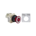 SCHNEIDER ELECTRIC - SNR9001SKR9P35RH13 Pulsante luminoso Ø30 - testa a fungo luminoso 28V