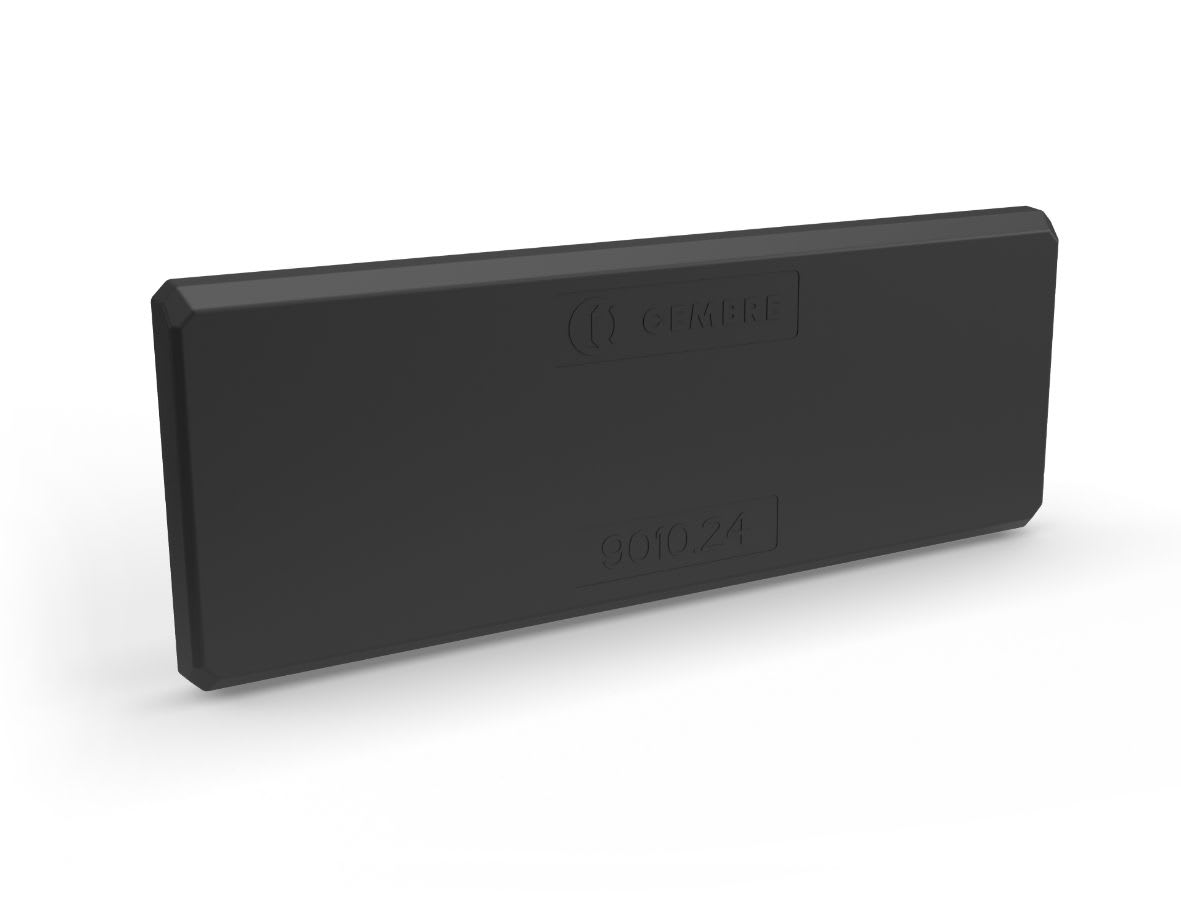 CEMBRE SPA - CEM9010.10 PIASTRE DI CHIUSURA, IN POLIPROPILENE RINFORZATO CON FIBRA DI VETRO