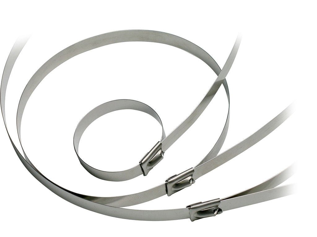 CEMBRE SPA - CEMGXAC125X4.6 FASCETTA, IN ACCIAIO INOX AISI 304 RIVESTITO IN POLIESTERE