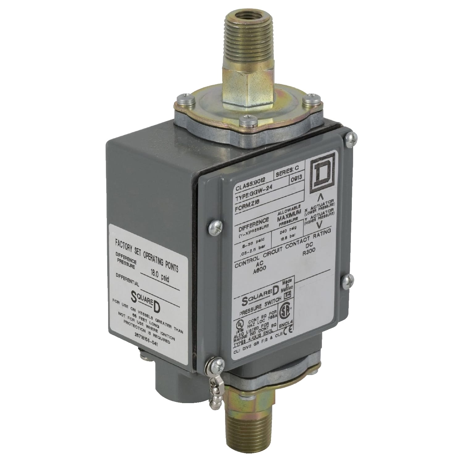 YAGEO TMSS ITALY SRL - TSI9012GGW4 PRESSOSTATO