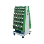 ABC TOOLS SPA - ABCN90159200 CARRELLO CON 80 CONTENITORI