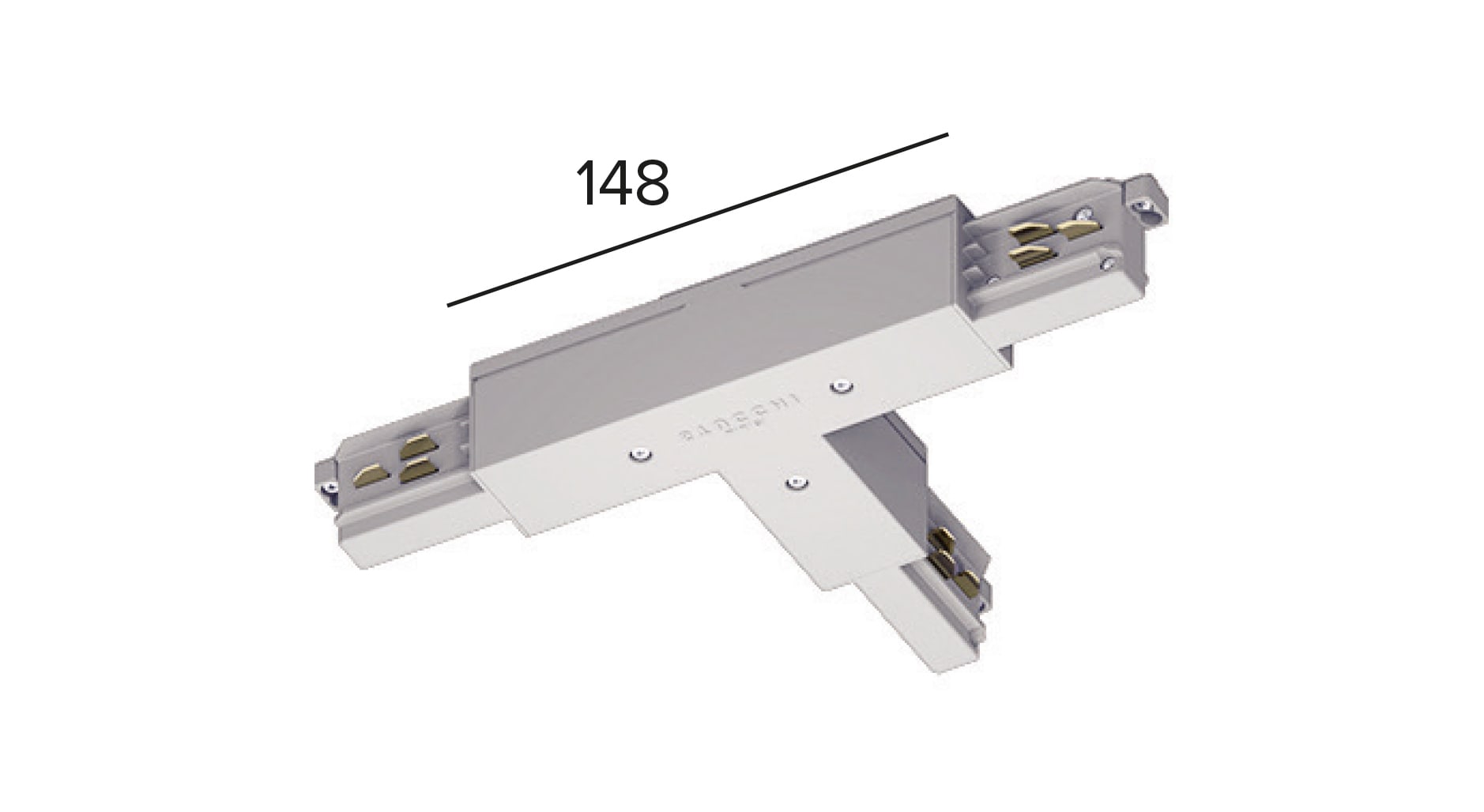 TARGETTI - TAR9016/W GIUNTO T POLARITA INTERNA DESTRA BIANCO