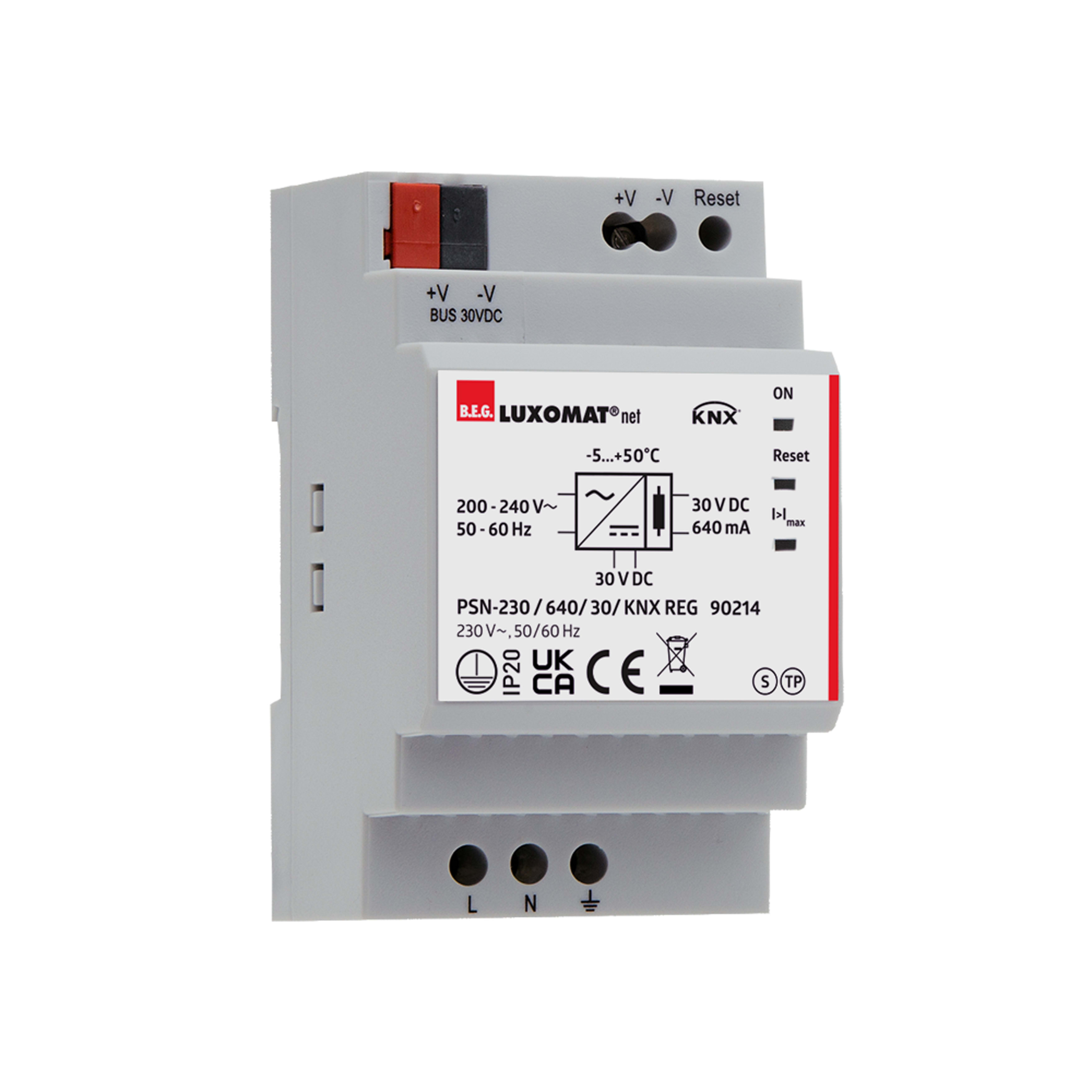 B.E.G. ITALIA SRL - BBH90214 PSN-230/640/30/KNX REG - ALIMENT.KNX 640