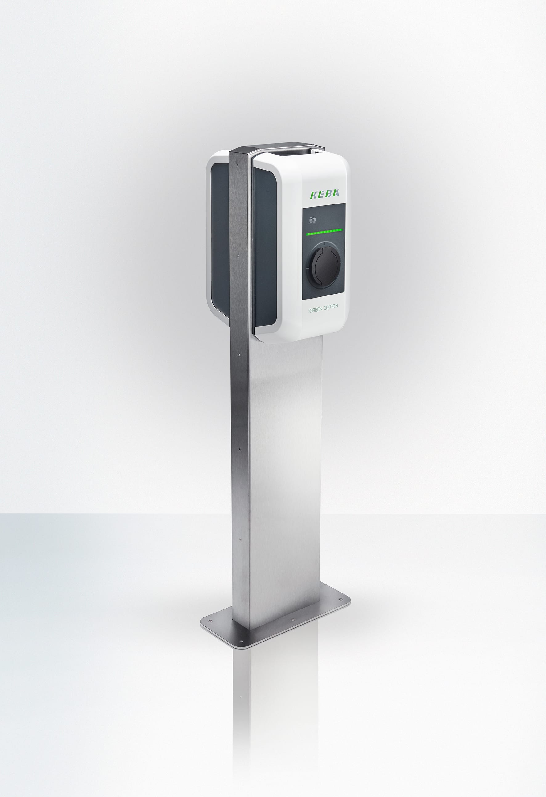 KEBA ENERGY AUTOMATI - KEA90.786 Pedestal, Double - stainless steel