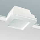 NOBILE ITALIA - NOB9098 INCAS. GESSO QUAD. C/VETRO GU10 220-240V
