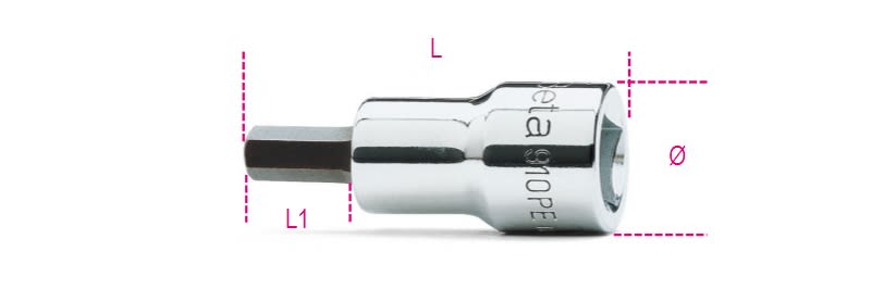 BM SPA - BMM009100496 BUSSOLE A GIRAVITE ESAGONALE 3/8 PE 6