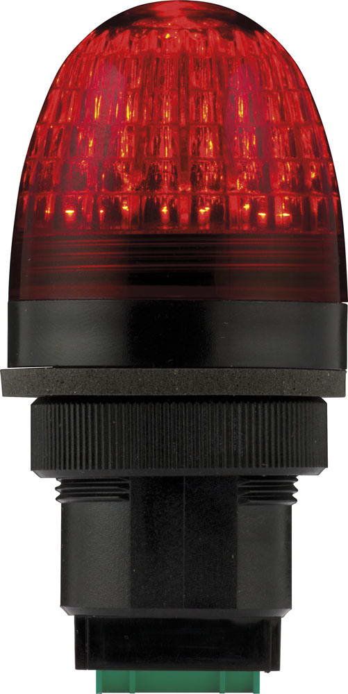 SIRENA - SIR91163 P40 S RED V48/240AC BK