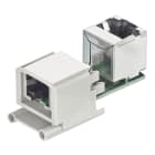 SCAME PARRE SPA - SCA912.0032776 CONNETTORE RJ45 8POLI ANGOLATO FEMMINA