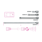 BM SPA - BMM009200834 PROLUNGHE ANGOLARI 125MM 1/2 AN/125