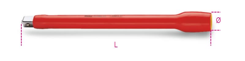 BM SPA - BMM009200805 PROLUNGHE 250MM 1/2 IS1000V MQ/22