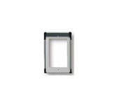 VIMAR SPA - VIW9211 CORNICE PER 1 MODULO GRIGIO LUCE