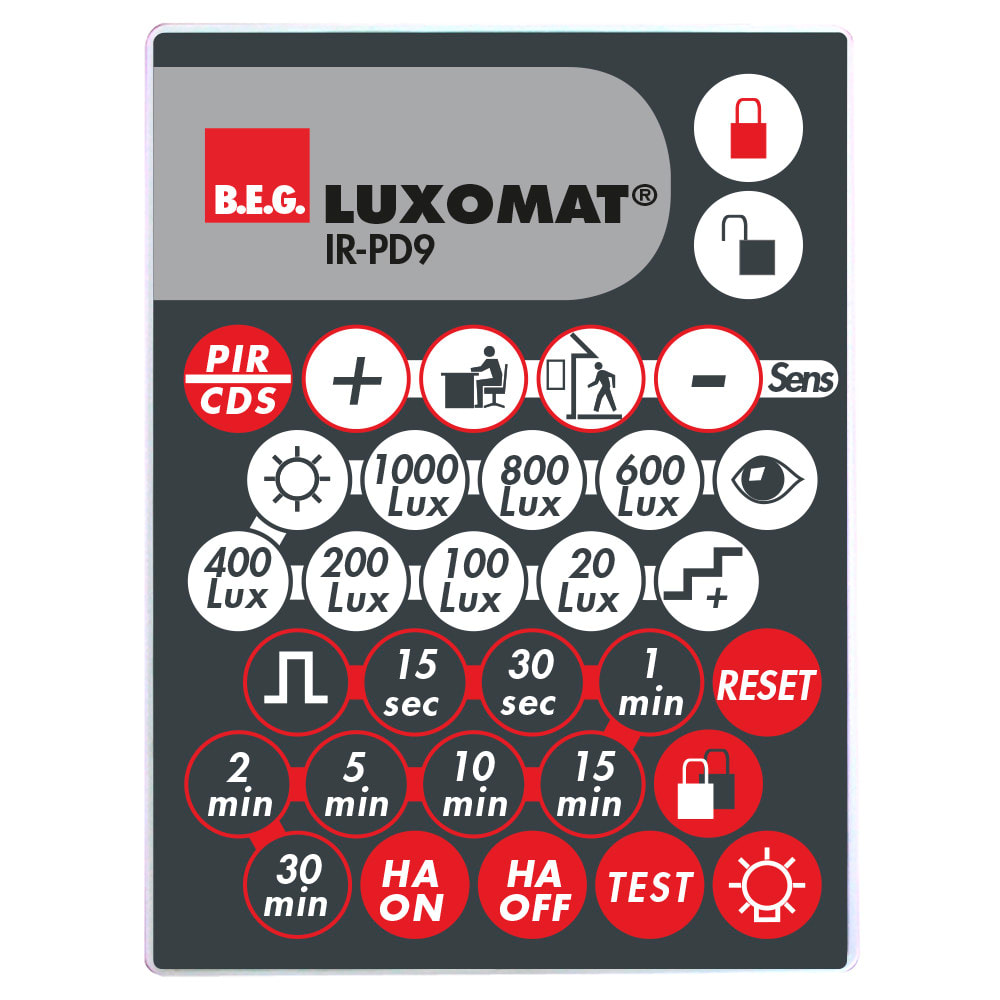 B.E.G. ITALIA SRL - BBH92201 TELECOMANDO IR-PD9