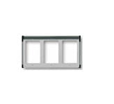 VIMAR SPA - VIW9231 CORNICE PER 3 MODULI 3X1 GRIGIO LUCE