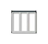 VIMAR SPA - VIW9232 CORNICE PER 6 MODULI 3X2 GRIGIO LUCE