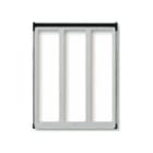 VIMAR SPA - VIW9233 CORNICE PER 9 MODULI 3X3 GRIGIO LUCE