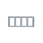VIMAR SPA - VIW9243 CORNICE PER 12 MODULI 4X3 GRIGIO LUCE