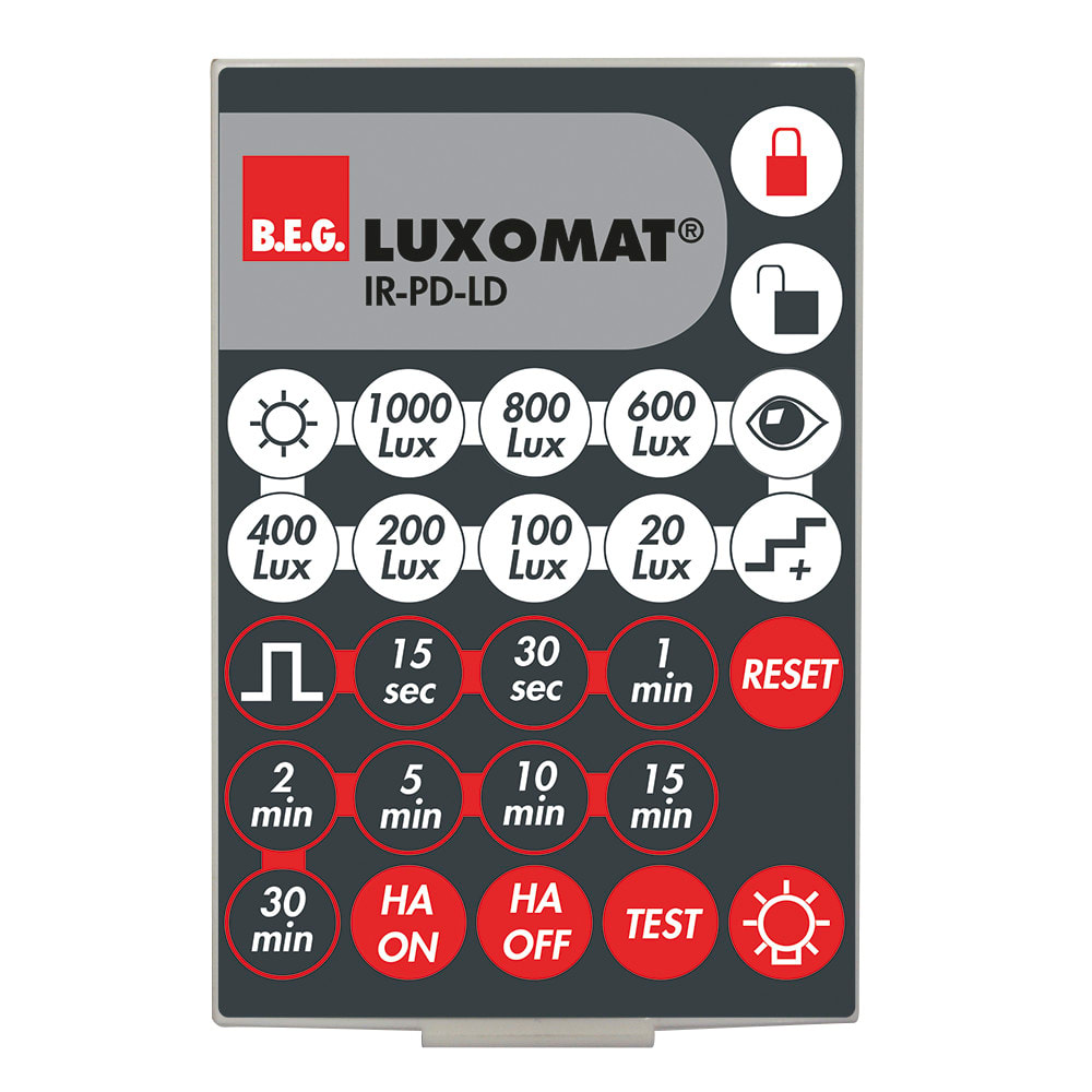 B.E.G. ITALIA SRL - BBH92479 TELECOMANDO IR-PD-GH-LD LUNGHE DISTANZE