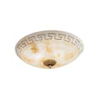 ROSSINI - RSS931-40 PLAFONIERA VETRO DECORATO E27 IP20 40CM