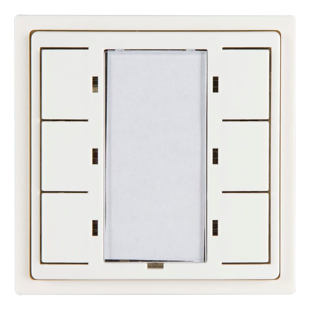 B.E.G. ITALIA SRL - BBH93176 PB6-KNX-ST PULSANTIERA KNX 6 TASTI