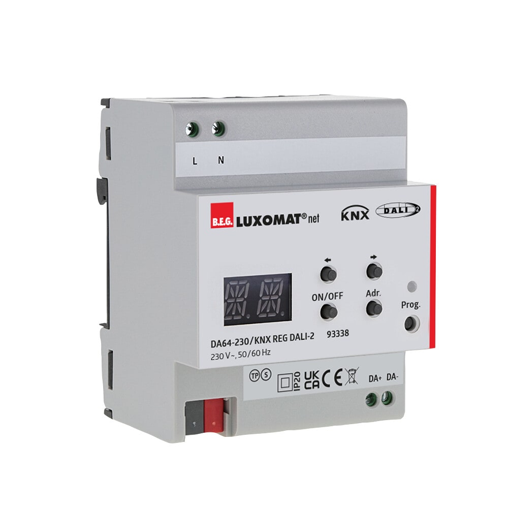 B.E.G. ITALIA SRL - BBH93338 DA64-230/KNX REG DALI-2