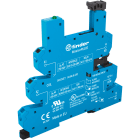 FINDER SPA - FIN93667060 ZOCCOLO CON MORSETTI PUSH-IN 1P S.34