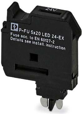 PHOENIX CONTACT - PHC3036821 P-FU 5X20 LED 24-EX CONNETT. PER FUSIBIL
