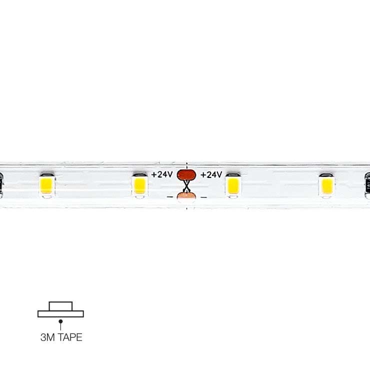 LINEA LIGHT (ILED) - ILDC0051NDI05019 SILICONE BA_V2 24V 4.8W/M 60L 5M 40