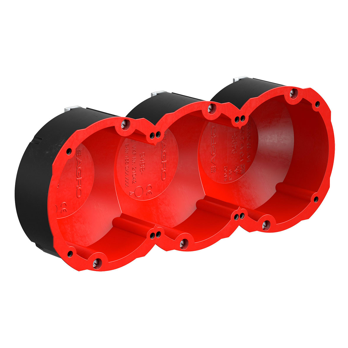 KAISER GMBH & CO. KG - KAI9498-77.03 QUICKBOX HWD 90, 3X1, OE83MM, SCATOLA PE